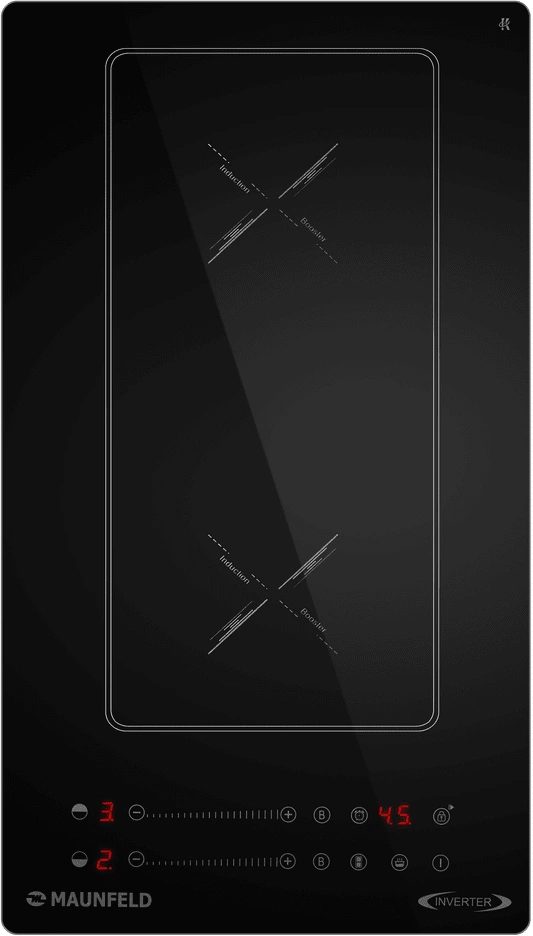 Индукционная варочная поверхность Maunfeld CVI292S2BBKA Inverter черный