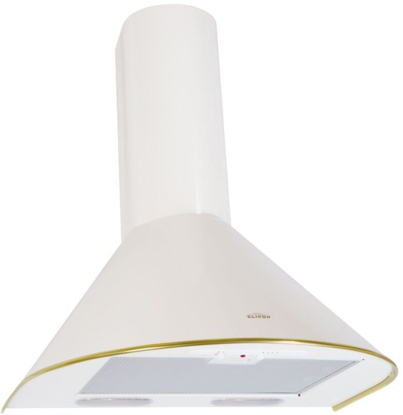 Вытяжка каминная Elikor Эпсилон 50П-430-П3Л топленое молоко/золотистый управление: ползунковое (1 мотор)