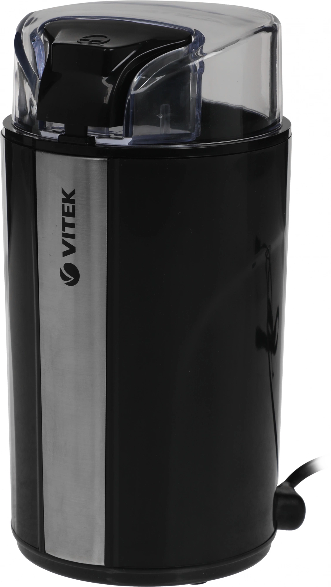 Кофемолка Vitek VT-8366 400Вт сист.помол.:ротац.нож вместим.:70гр черный