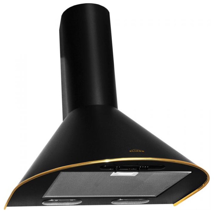 Вытяжка каминная Elikor Эпсилон 60П-430-П3Л черный/золотистый управление: ползунковое (1 мотор)