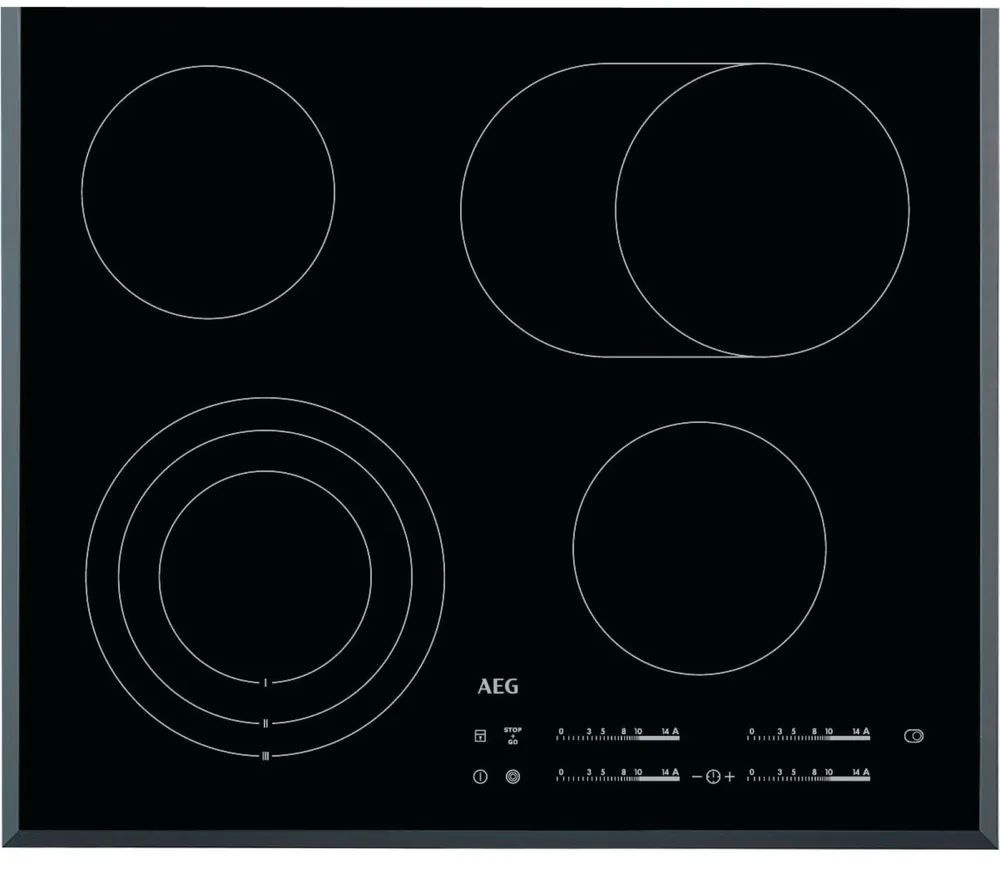 Варочная поверхность AEG HK654070FB черный