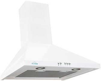 Вытяжка каминная Elikor Вента 60П-650-К3Д белый управление: кнопочное (1 мотор)