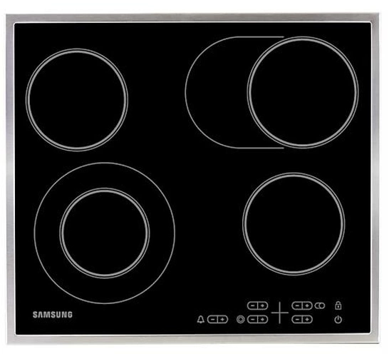 Варочная поверхность Samsung NZ64T3516CK/WT черный