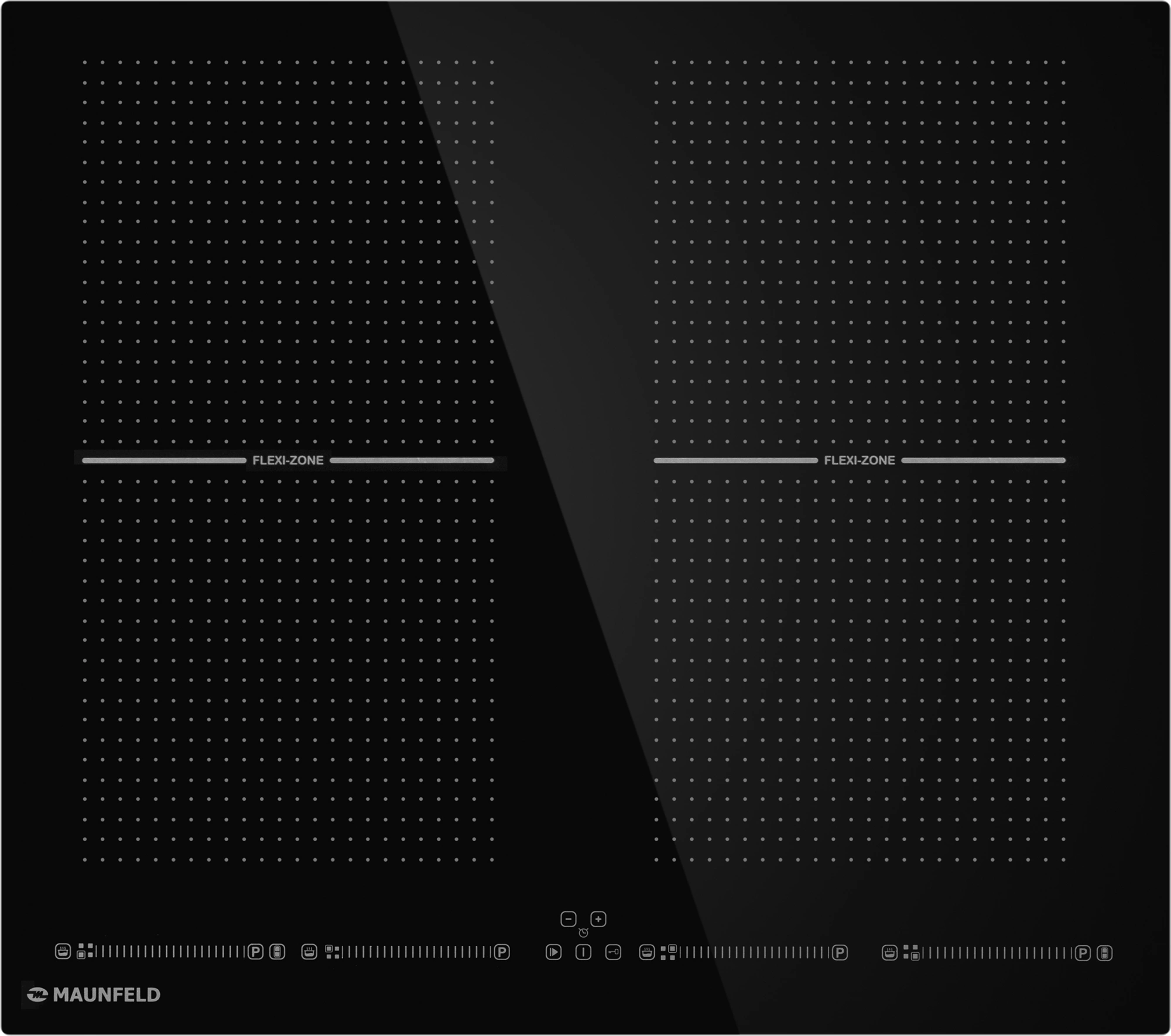 Индукционная варочная поверхность Maunfeld CVI594SF2BK Inverter черный