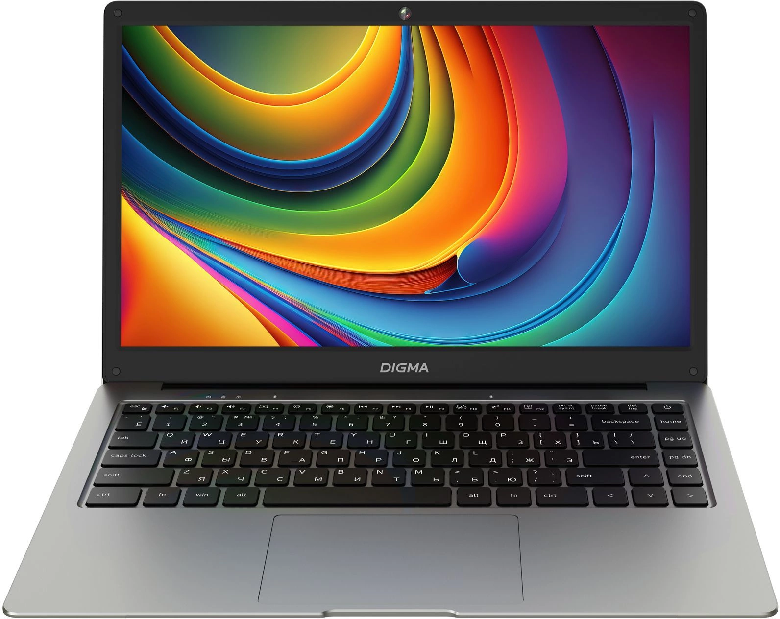 Ноутбук Digma EVE C4800 Celeron N4020 8Gb SSD256Gb Intel UHD Graphics 600 14" IPS FHD (1920x1080) Windows 11 Pro dk.grey WiFi BT Cam 4800mAh (DN14CN-8CXW01)