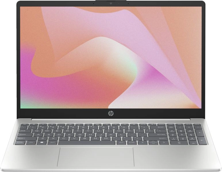 Ноутбук HP 15-fc0018nq Ryzen 5 7520U 16Gb SSD512Gb AMD Radeon 610M 15.6" IPS FHD (1920x1080) FreeDOS silver WiFi BT Cam (7K0R1EA)