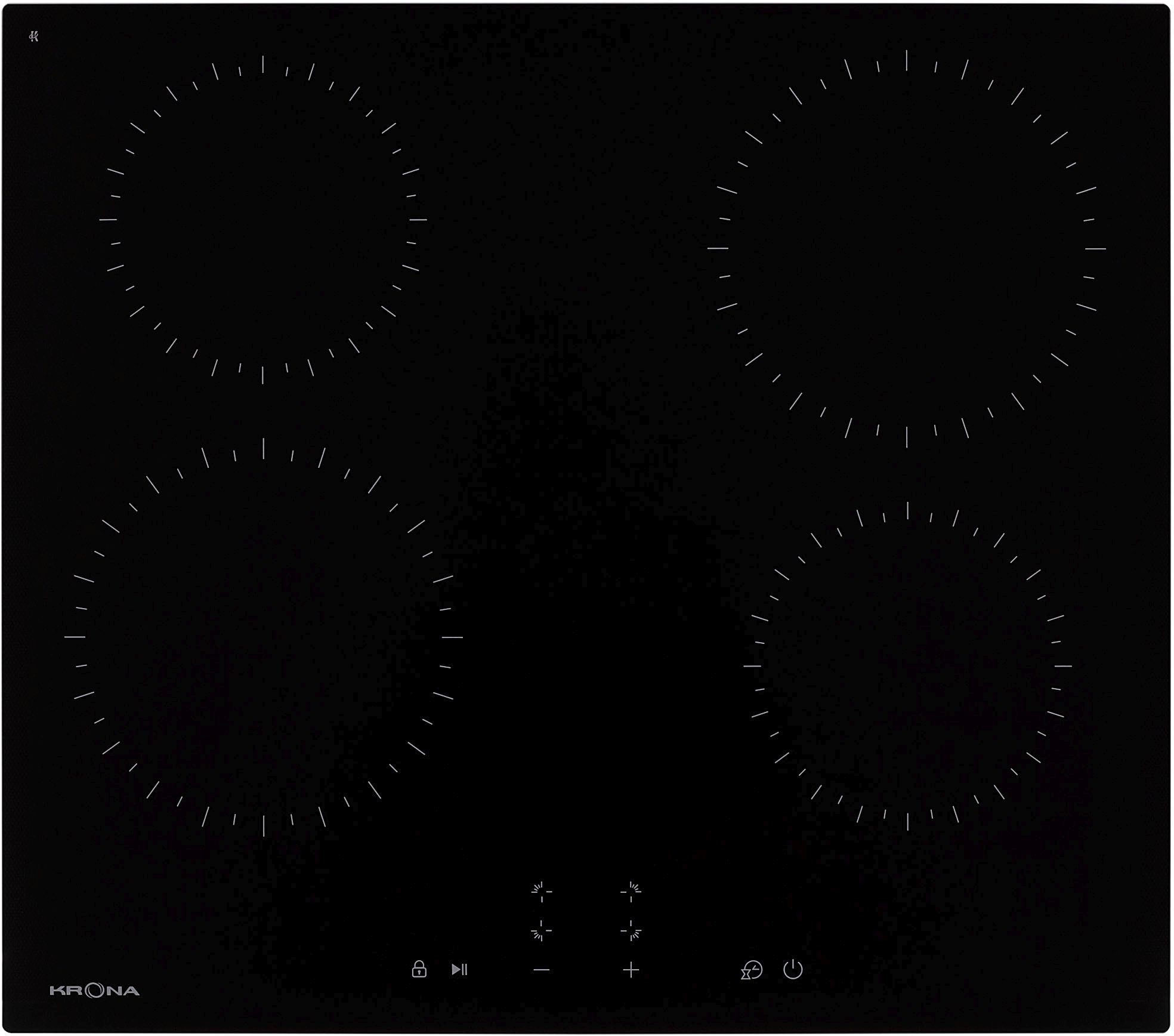 Варочная поверхность Krona 60 BL TK черный