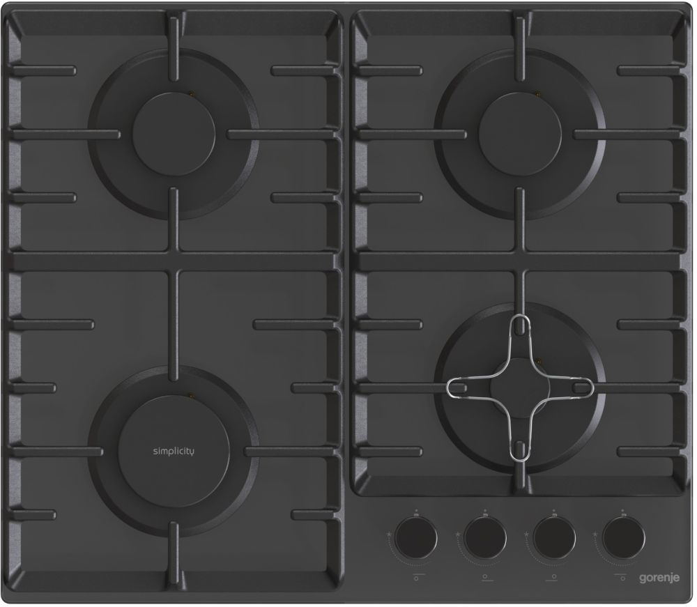 Газовая варочная поверхность Gorenje GT642SYB черный