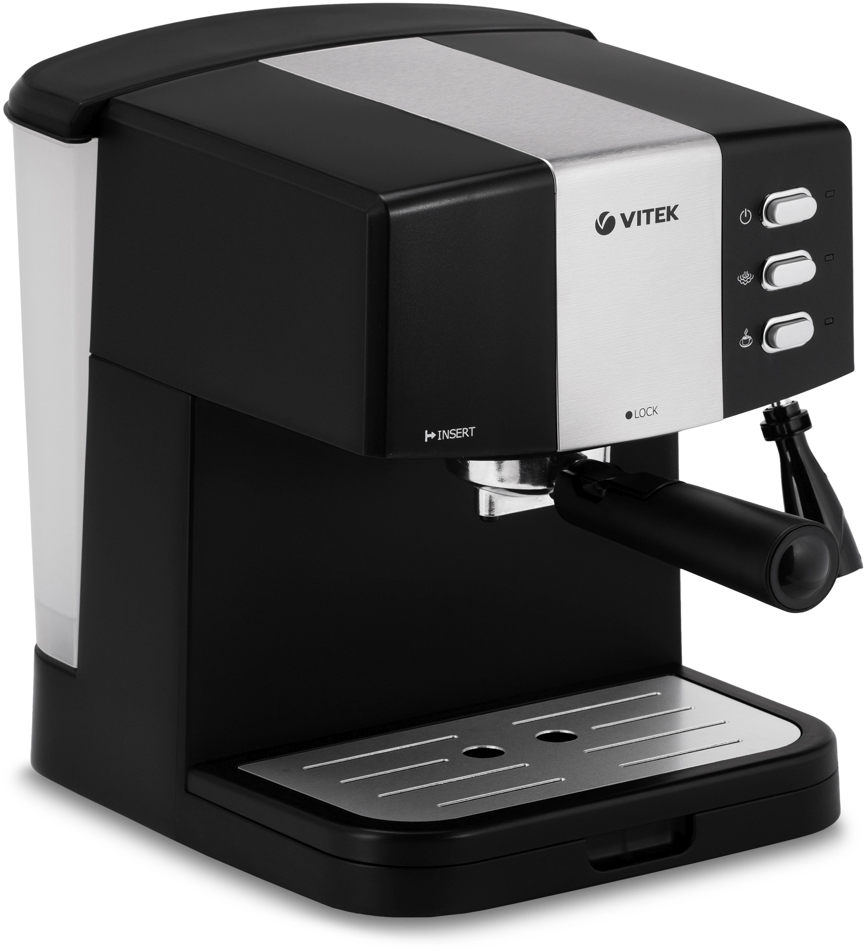 Кофеварка рожковая Vitek VT-1523 850Вт черный