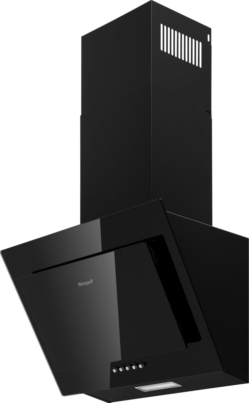 Вытяжка каминная Weissgauff Zaurak 50 PB черный управление: кнопочное (1 мотор)