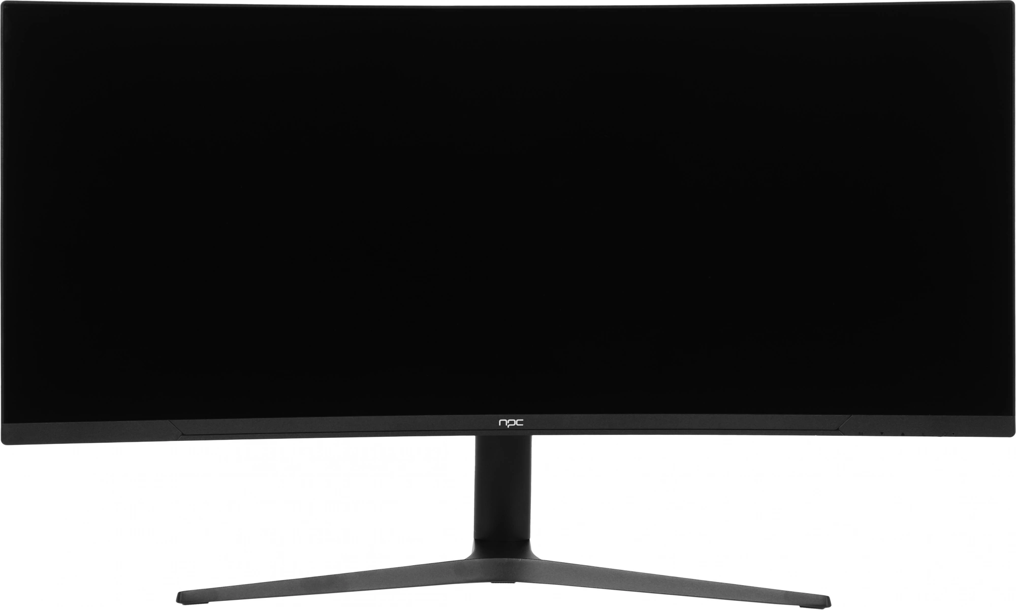 Монитор NPC 34" MP3414 черный VA LED 21:9 HDMI M/M матовая HAS Piv 3000:1 250cd 178гр/178гр 3440x1440 165Hz G-Sync FreeSync DP 2K 9кг