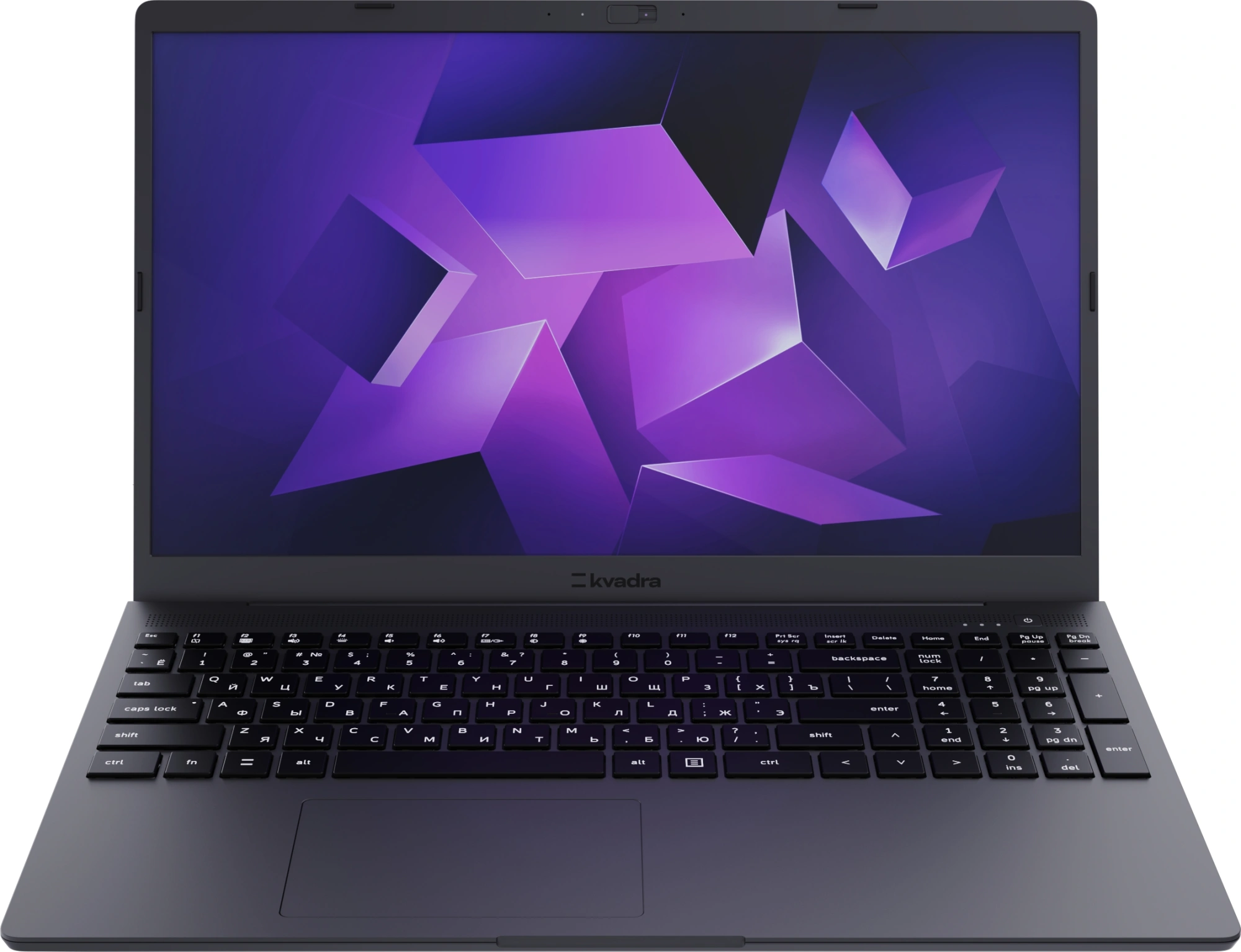 Ноутбук Kvadra Nau LE15T Core i3 1215U 8Gb SSD256Gb Intel UHD Graphics 15.6" IPS FHD (1920x1080) без ОС dk.grey WiFi BT Cam (Y22L02P01101R_329EB4)