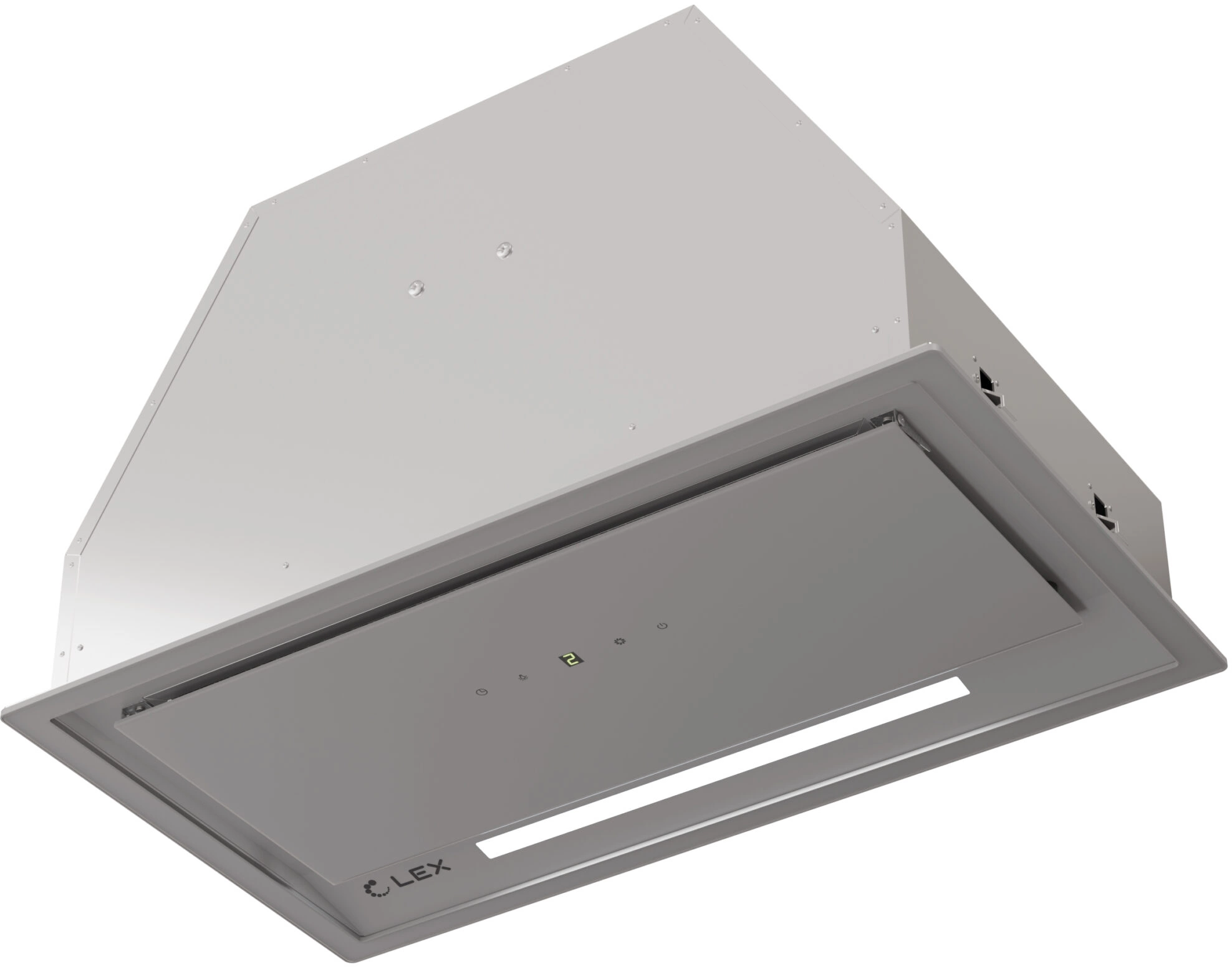 Вытяжка встраиваемая Lex Hyper 900 GS Inverter GR серый управление: сенсорное (1 мотор)