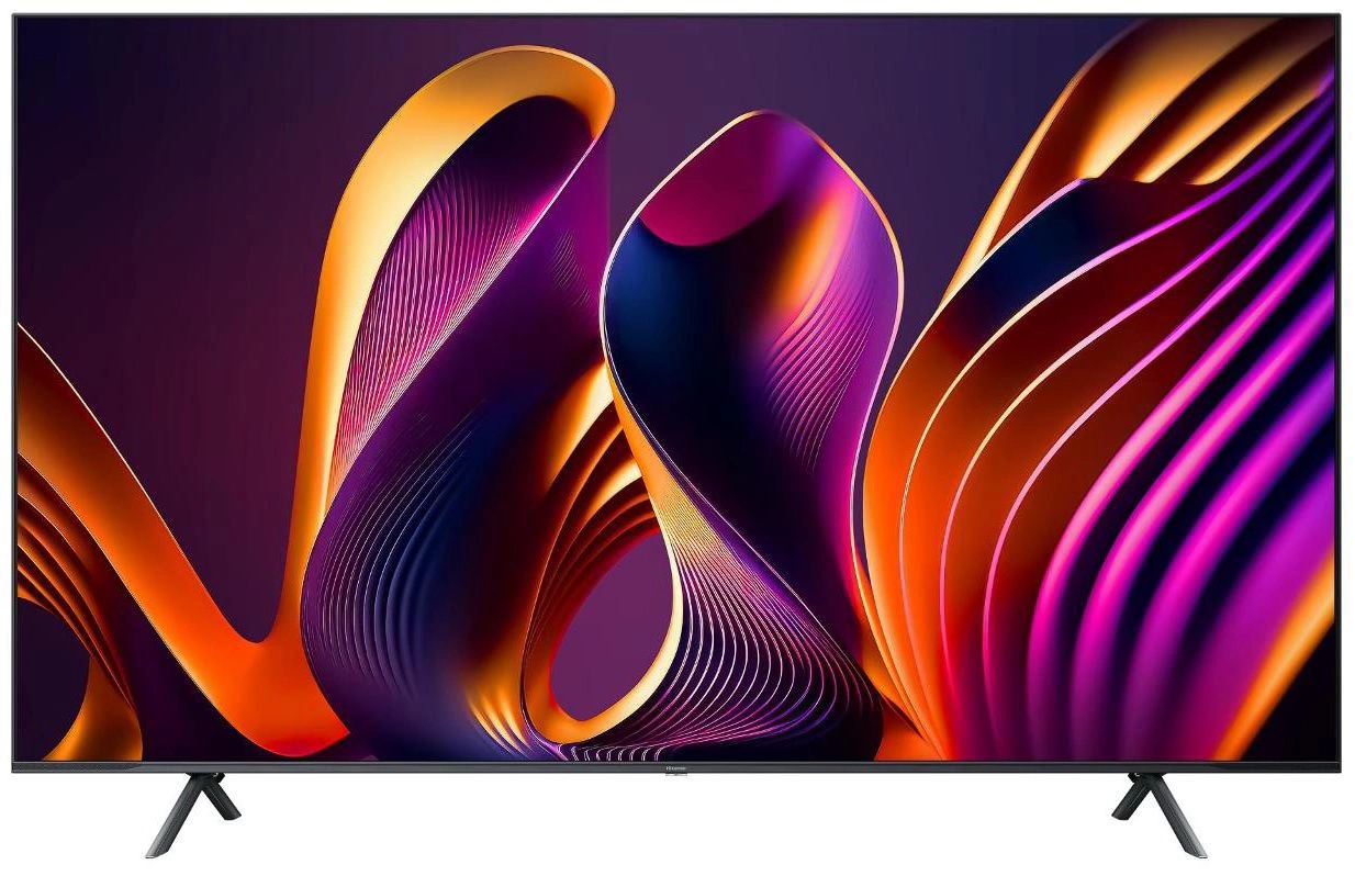 Телевизор QLED Hisense 55" 55E7NQ черный 4K Ultra HD 60Hz DVB-T DVB-T2 DVB-C DVB-S DVB-S2 USB WiFi Smart TV
