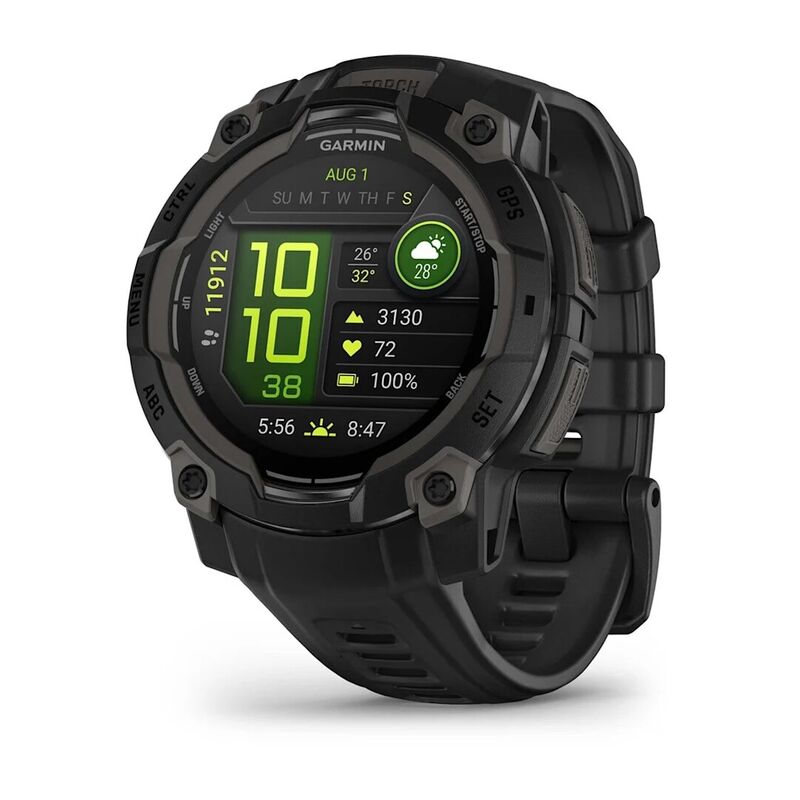 Часы Garmin Instinct 3 45mm Amoled Black 010-02936-00