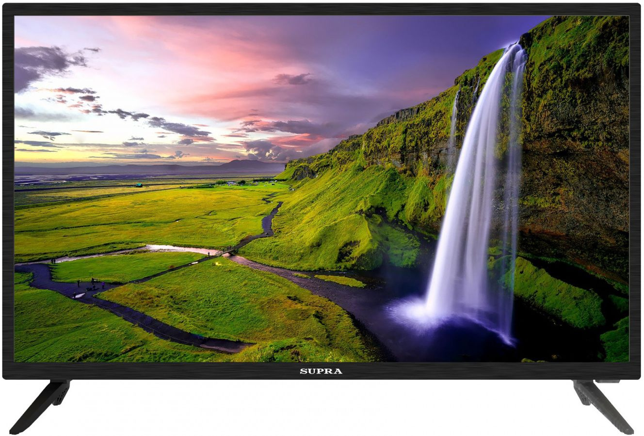 Телевизор LED Supra 40" STV-LC40LT0045F черный FULL HD 50Hz DVB-T DVB-T2 DVB-C (RUS)