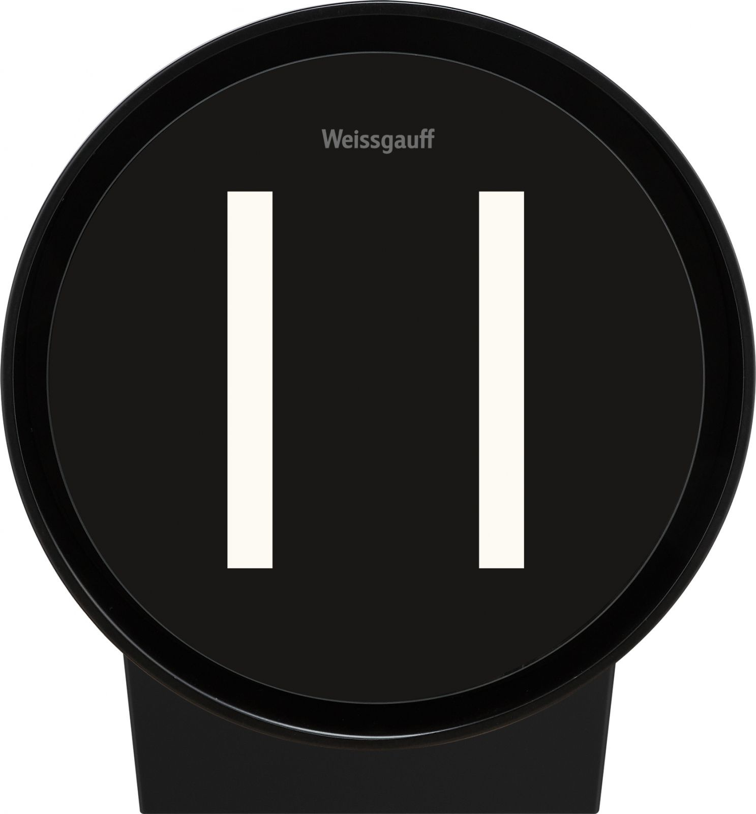 Вытяжка каминная Weissgauff Pipe 900 BL черный управление: кнопочное (1 мотор)