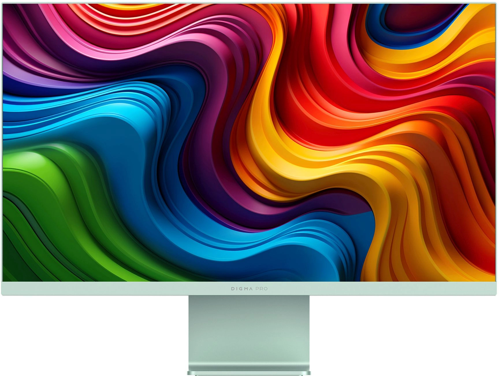 Монитор Digma Pro 27" Art L зеленый IPS LED 5ms 16:9 HDMI M/M матовая 300cd 178гр/178гр 2560x1440 165Hz FreeSync DP 2K USB 5.7кг