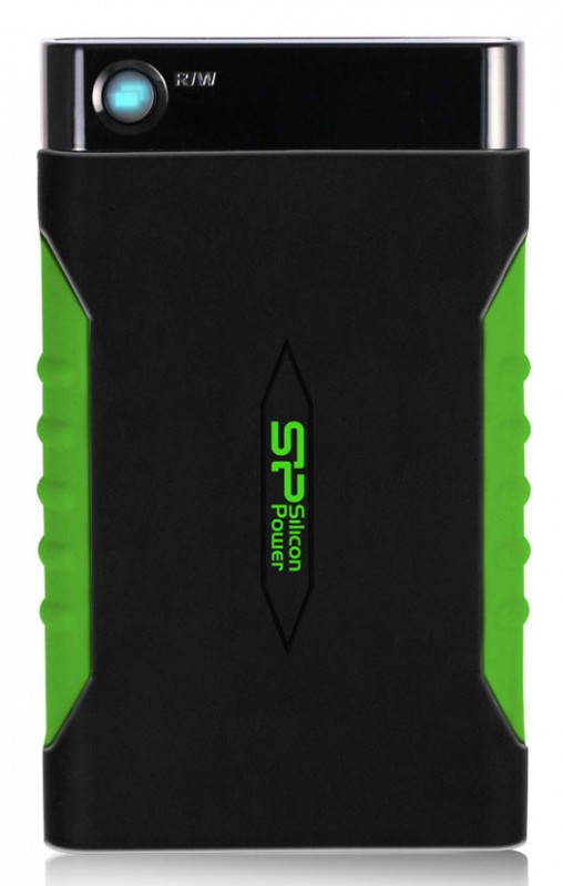 Жесткий диск Silicon Power USB3.0 1TB SP010TBPHDA15S3K A15 SP010TBPHDA15S3K Armor 2.5" черный