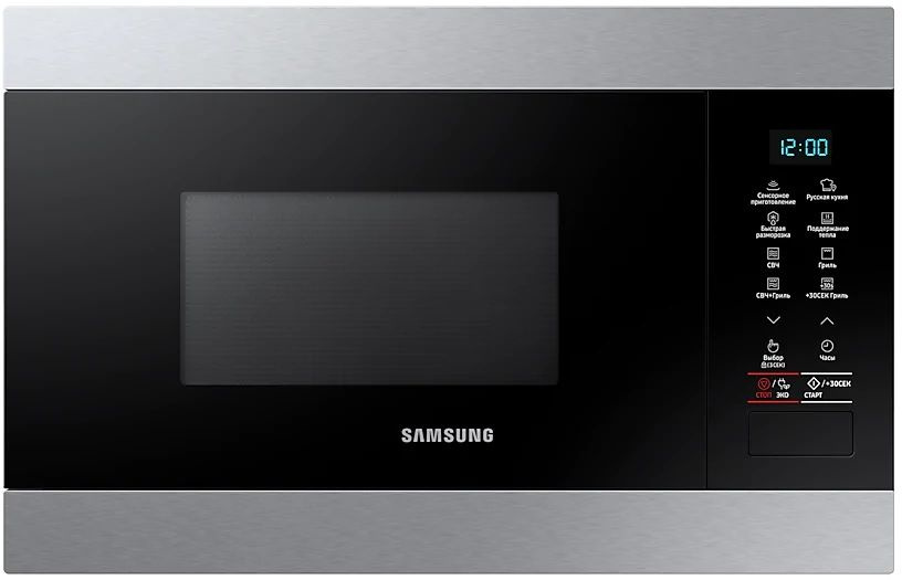 Микроволновая печь Samsung MG22M8074AT/BW 22л. 850Вт черный (встраиваемая)