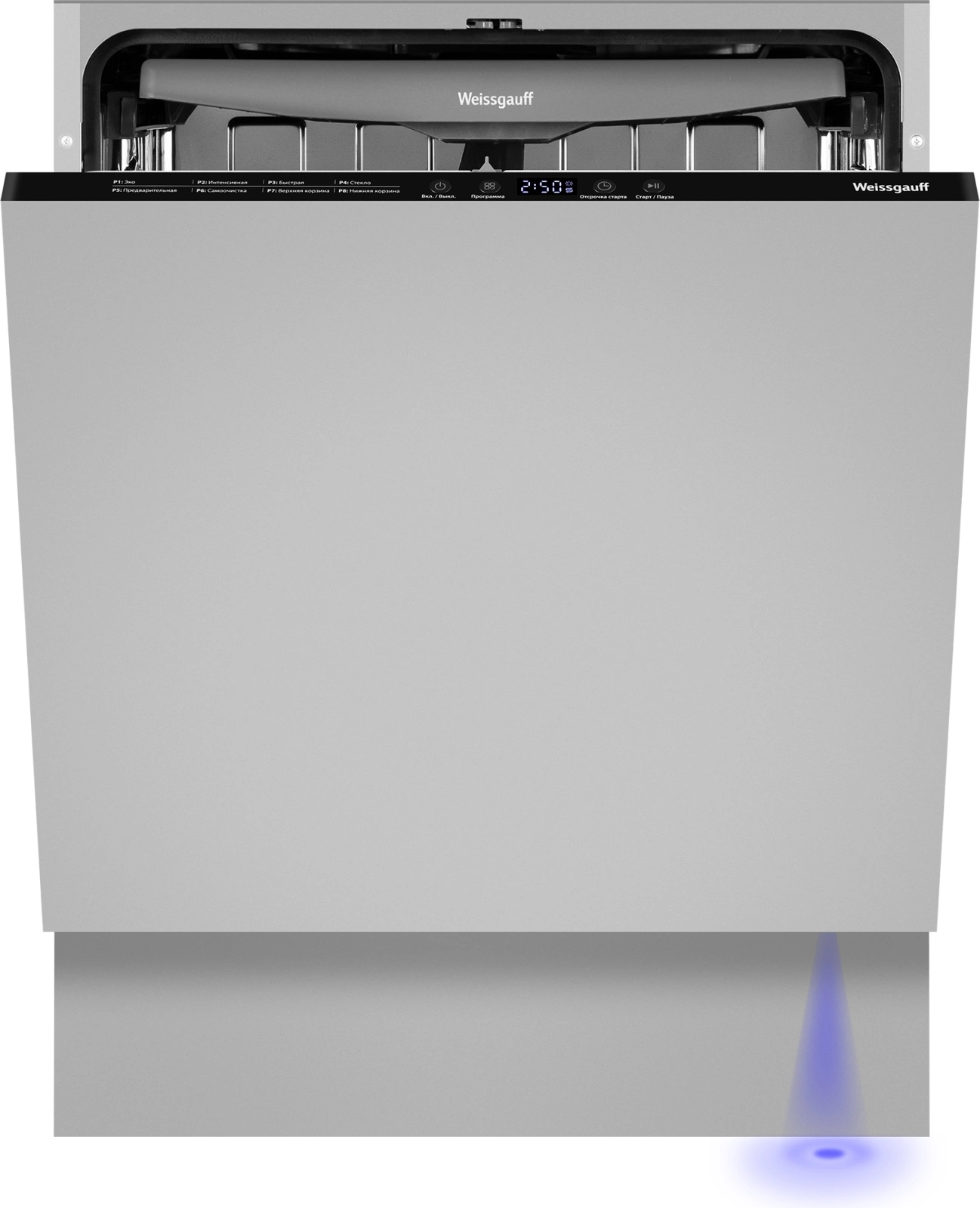 Посудомоечная машина встраив. Weissgauff BDW 6038 Infolight полноразмерная