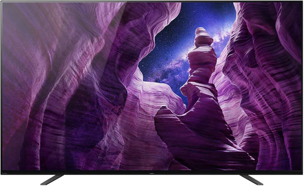 Телевизор OLED Sony 65" KD-65A8 BRAVIA черный 4K Ultra HD 100Hz DVB-T DVB-T2 DVB-C DVB-S DVB-S2 WiFi Smart TV