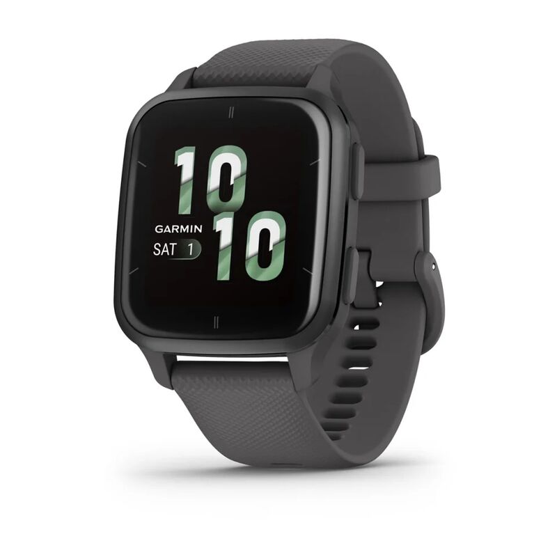 Умные часы Garmin Venu Sq 2, серый с серым алюминиевым безелем, 010-02701-10