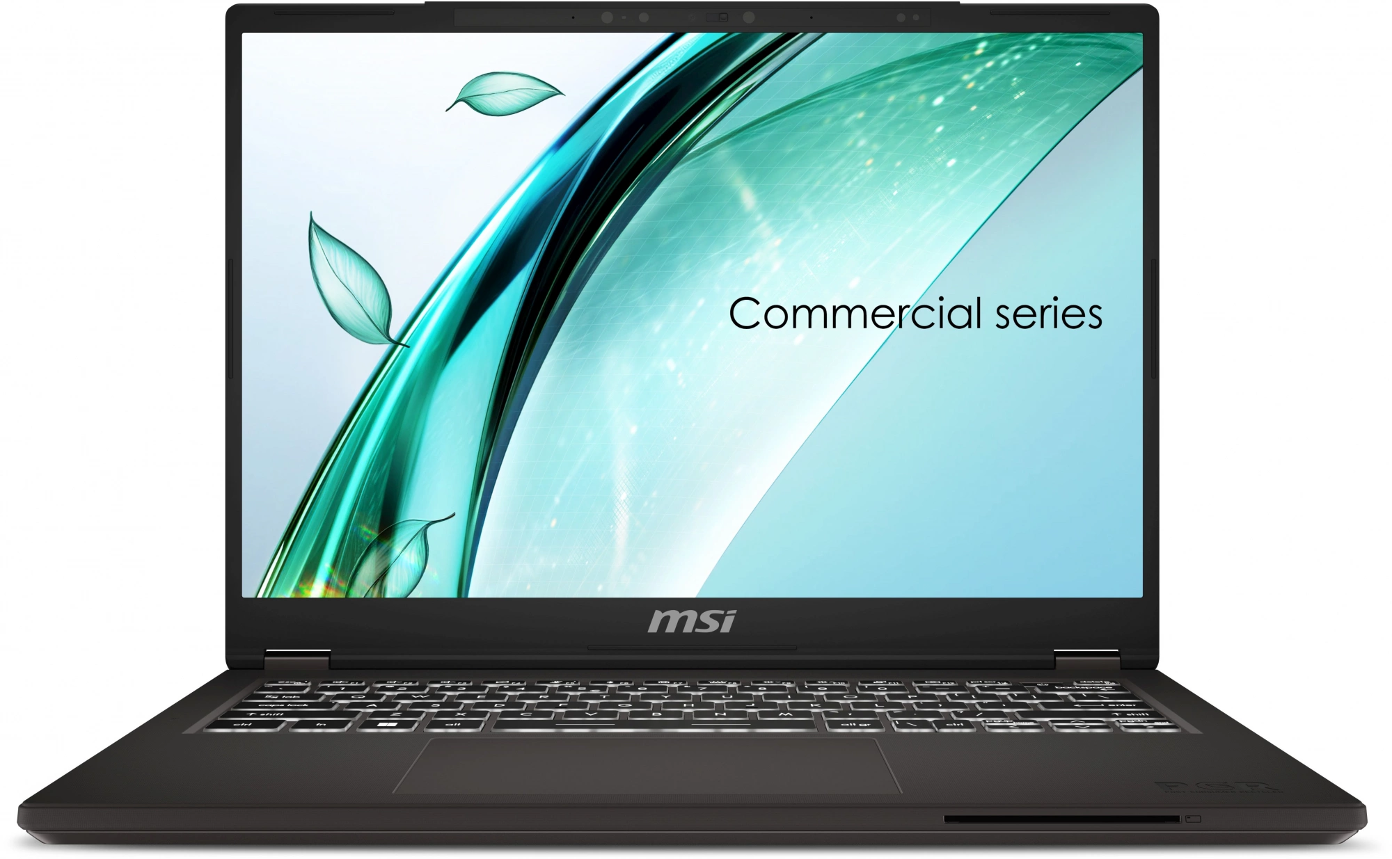Ноутбук MSI Commercial 14 H A13MG-002US Core i5 13420H 16Gb SSD512Gb Intel Iris Xe graphics 14" IPS FHD+ (1920x1200) Windows 11 Pro Multi Language grey WiFi BT Cam (9S7-14L111-002)