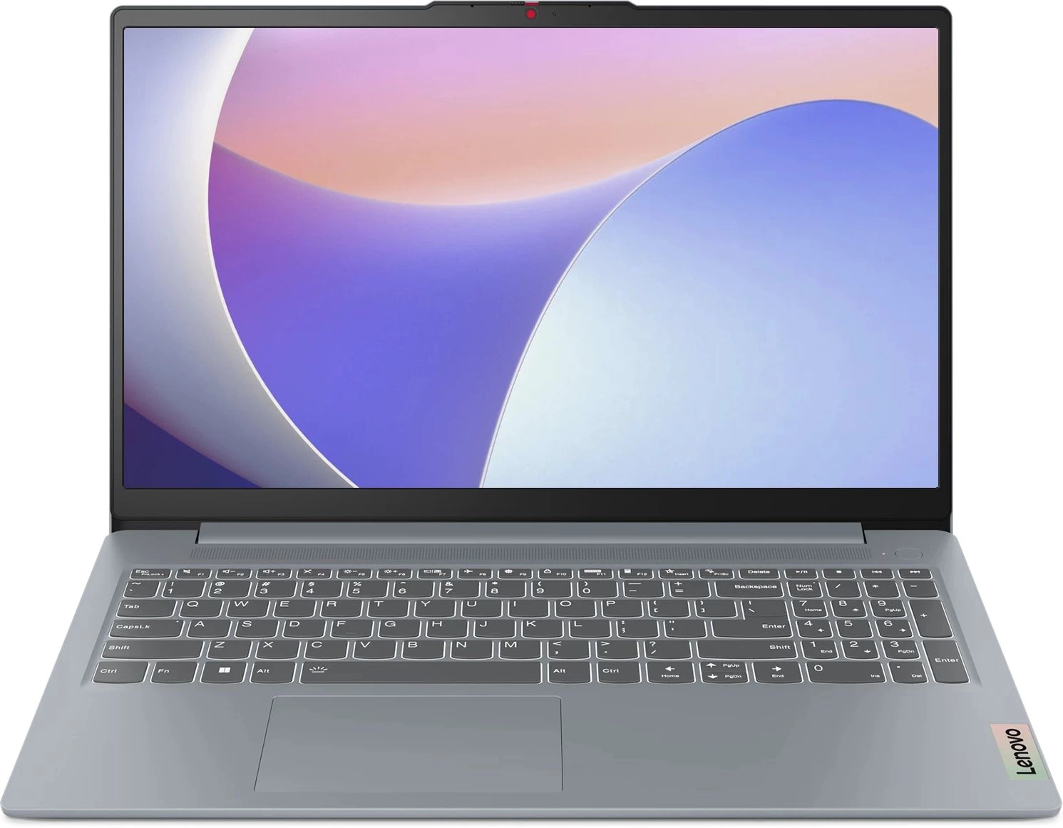 Ноутбук Lenovo IdeaPad Slim 3 15IAH8 Core i5 12450H 16Gb SSD512Gb Intel UHD Graphics 15.6" IPS FHD (1920x1080) FreeDOS grey WiFi BT Cam (83ER00G0RK)