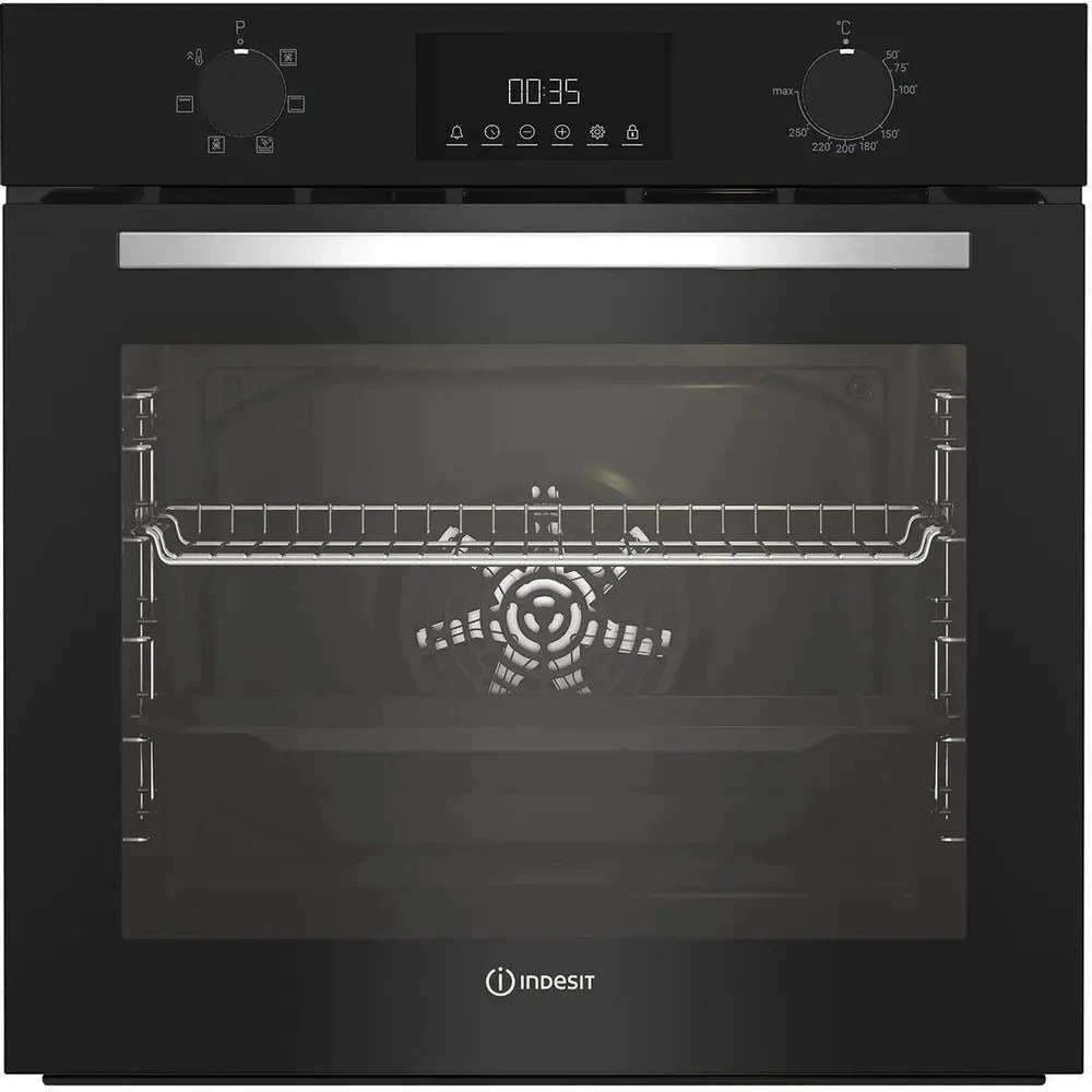Духовой шкаф Электрический Indesit IFE 3644 BL черный