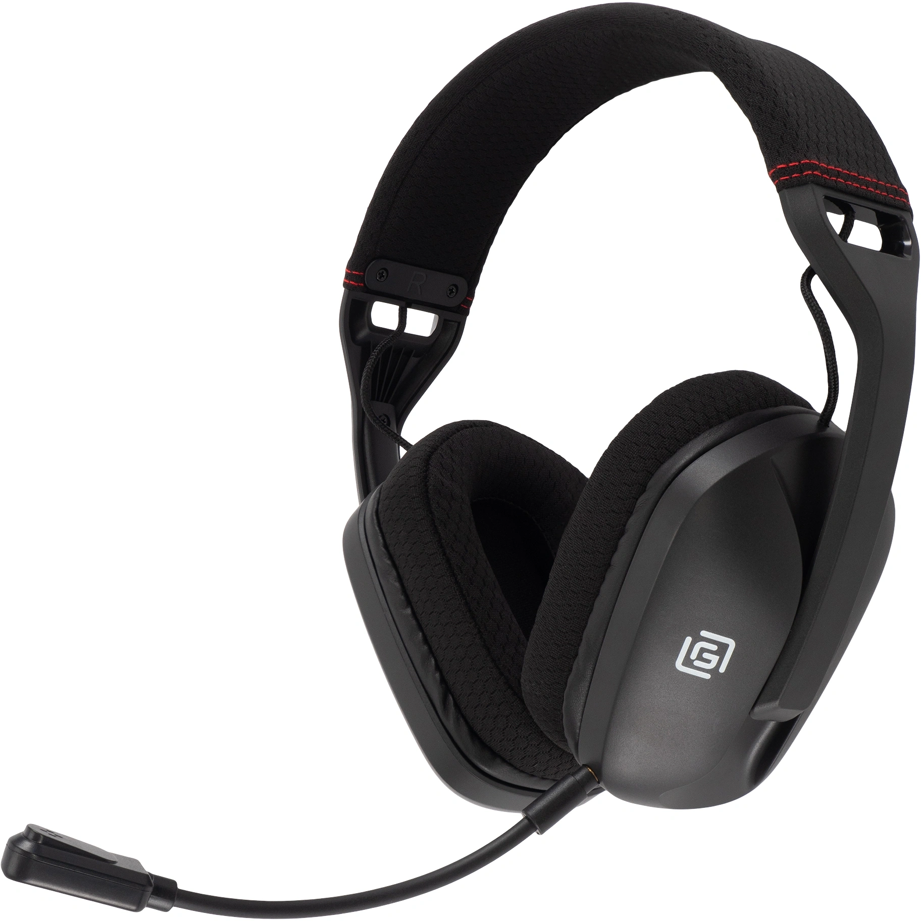 Наушники с микрофоном Оклик HS-L750G черный 1.5м накладные BT оголовье (2007557)