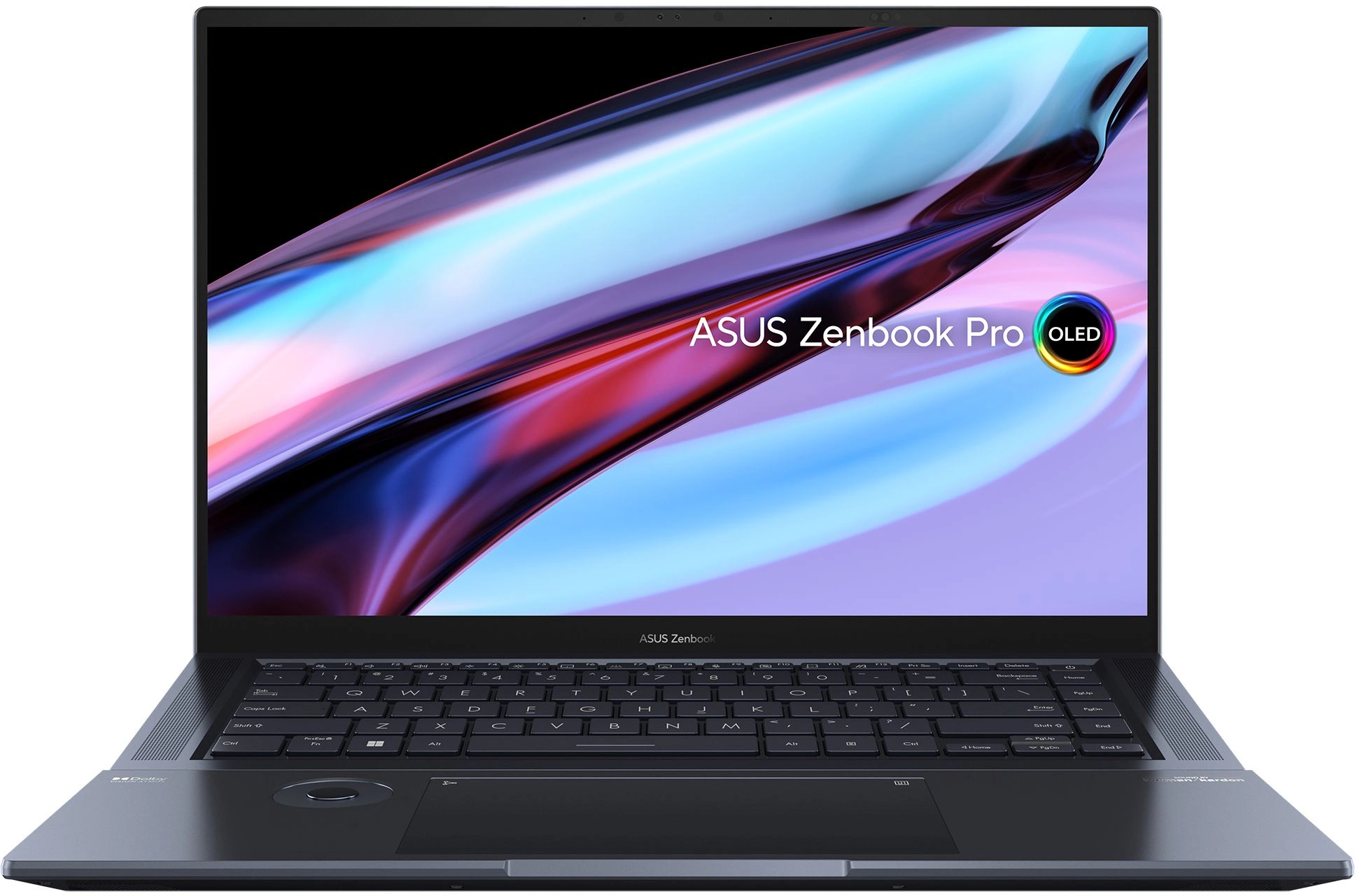 Ноутбук Asus Zenbook Pro 16X OLED UX7602VI-MY073X Core i9 13900H 32Gb SSD2Tb NVIDIA GeForce RTX4070 8Gb 16" OLED Touch 3.2K (3200x2000) Windows 11 Pro black WiFi BT Cam (90NB10K1-M00430)