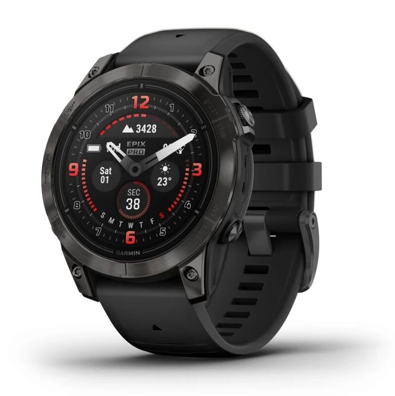 Часы Garmin Epix Pro (Gen 2) – Sapphire 47 Carbon Grey 010-02803-11