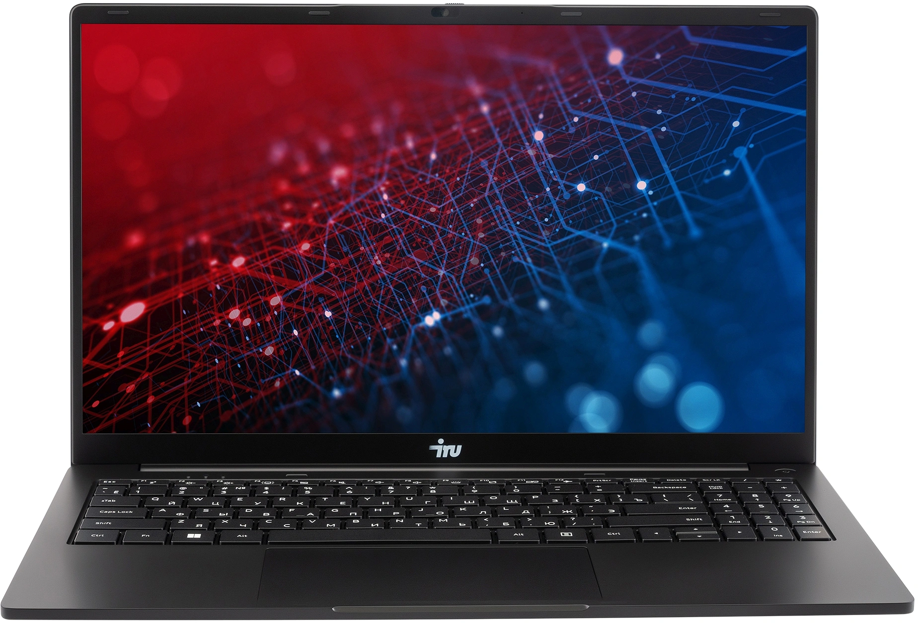 Ноутбук IRU Strato 15ALI Core i5 1235U 16Gb SSD512Gb Intel Iris Xe graphics 15.6" IPS FHD (1920x1080) Windows 11 Pro Multi Language 64 black WiFi BT Cam 6000mAh (2059115)