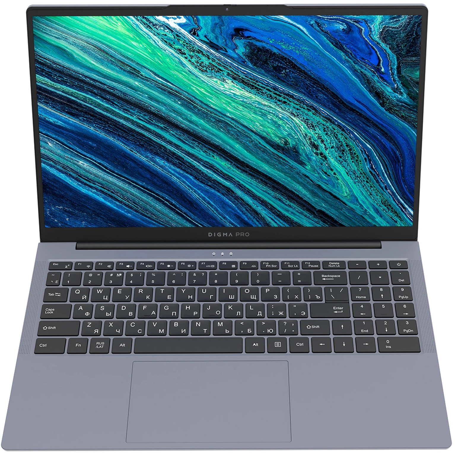 Ноутбук Digma Pro Cursus Ryzen 5 3500U 16Gb SSD512Gb AMD Radeon Graphics 15.6" IPS FHD (1920x1080) Windows 11 Pro grey WiFi BT Cam 5500mAh (DN15R5-ADXW10)