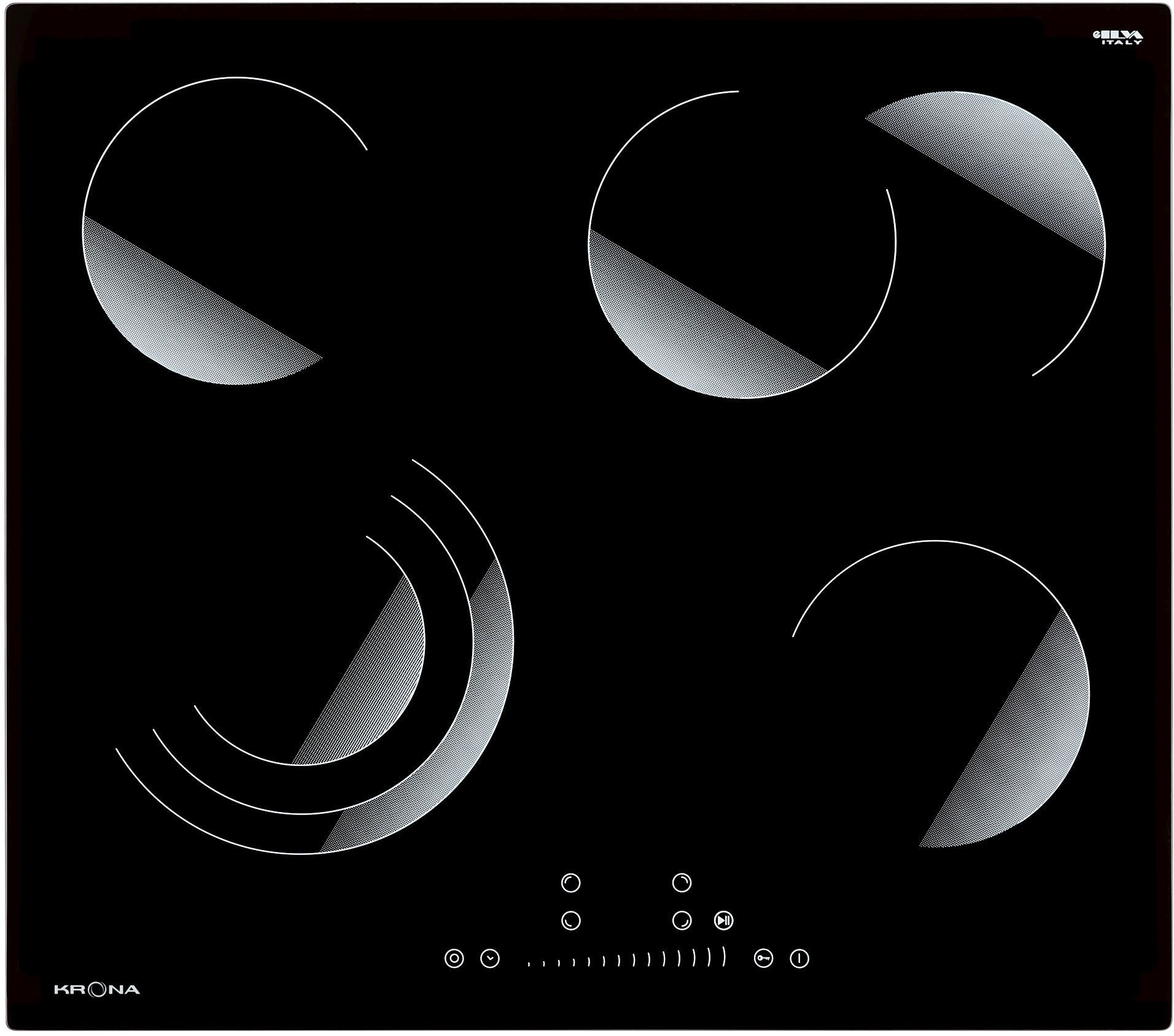 Варочная поверхность Krona BRILLARE 60 BL черный