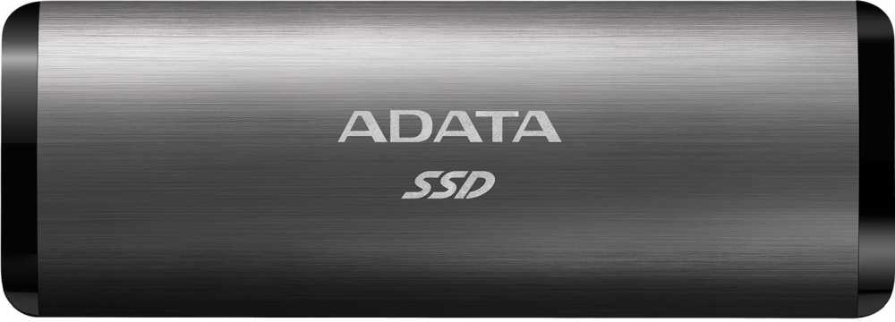 Накопитель SSD A-Data USB3.2 Gen2 512GB ASE760-512GU32G2-CTI SE760 1.8" серый