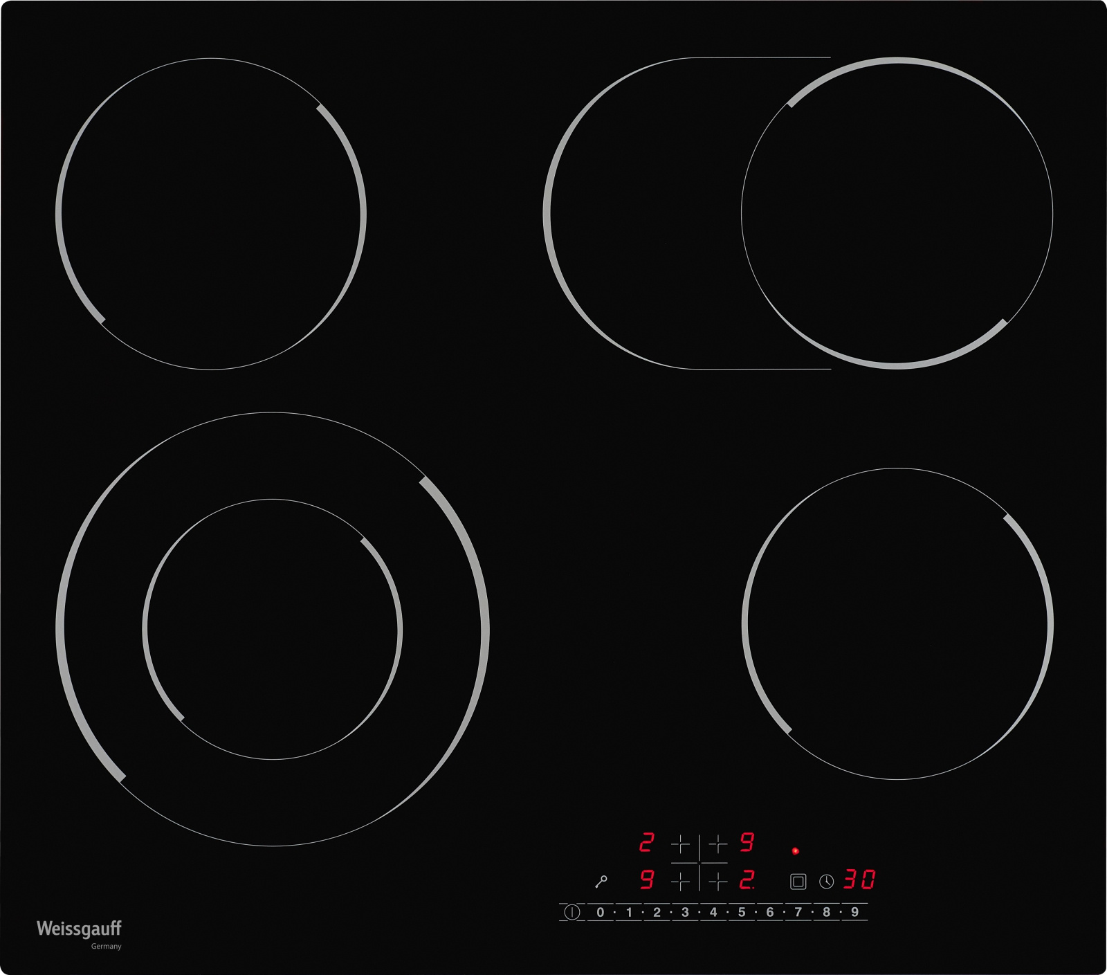 Варочная поверхность Weissgauff HV 642 BS черный
