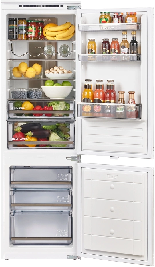 Холодильник Maunfeld MBF177NFWHGR Inverter 2-хкамерн. инвертер (КА-00024611)