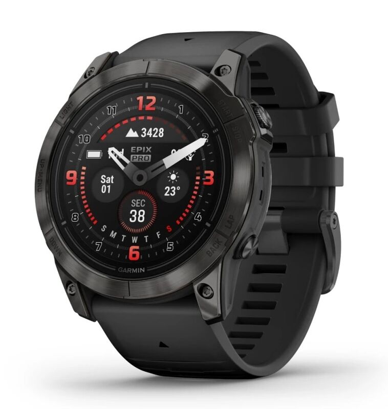 Часы Garmin Epix Pro (Gen 2) – Sapphire 51 Black 010-02804-01