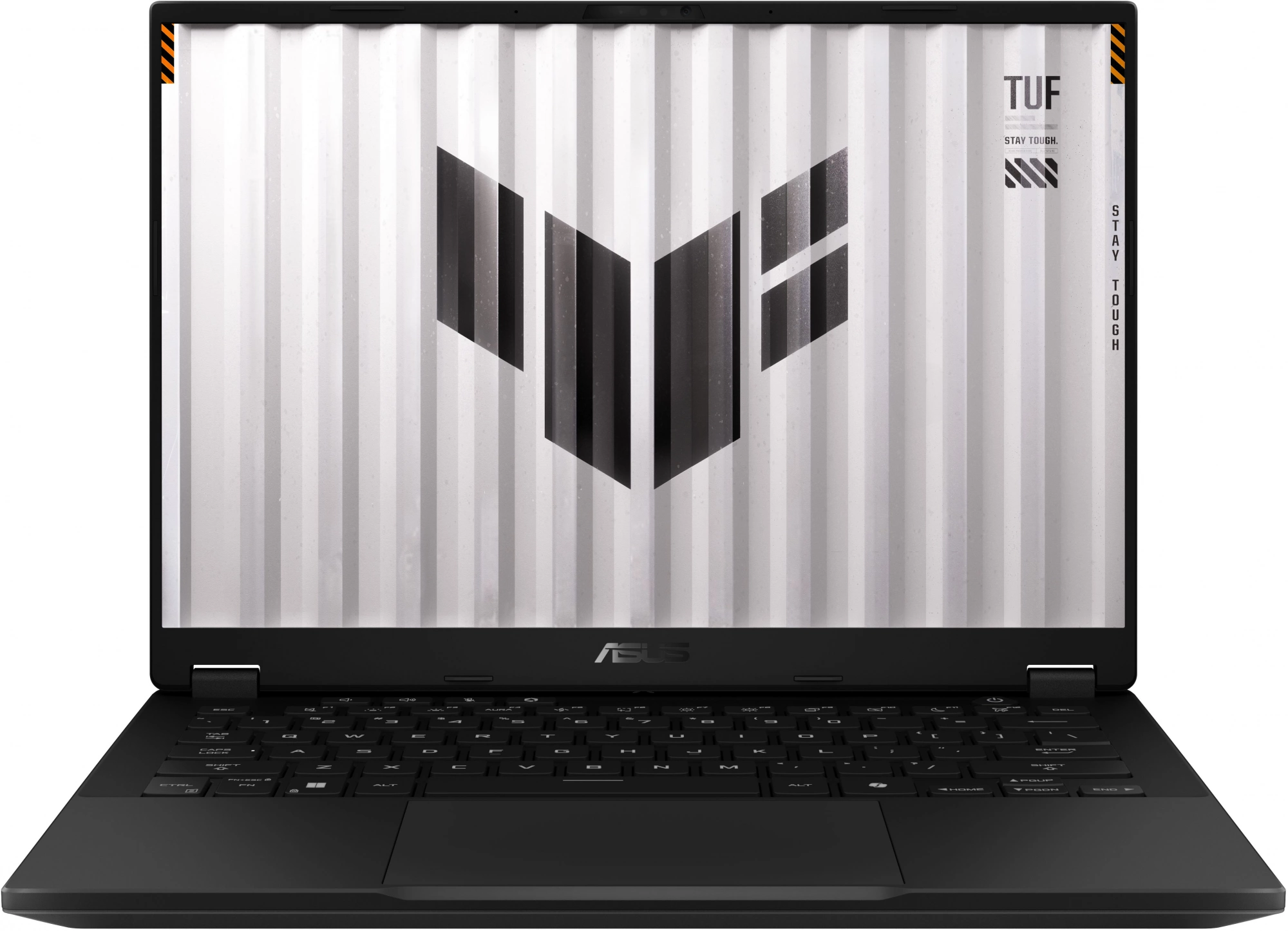 Ноутбук Asus TUF Gaming A14 FA401UU-RG052 Ryzen 7 8845HS 16Gb SSD512Gb NVIDIA GeForce RTX4050 6Gb 14" IPS 2.5K (2560x1600) без ОС grey WiFi BT Cam (90NR0JD1-M00320)
