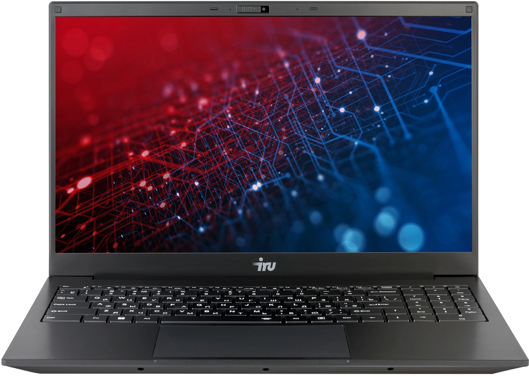 Ноутбук IRU Калибр 15TLI Core i5 1135G7 8Gb SSD256Gb Intel Iris Xe graphics 15.6" IPS FHD (1920x1080) Windows 11 black WiFi BT Cam 7200mAh (1906751)