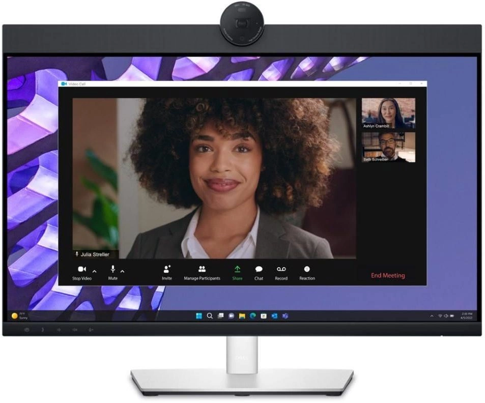 Монитор Dell 23.8" P2424HEB черный IPS LED 16:9 HDMI M/M Cam матовая HAS Piv 250cd 178гр/178гр 1920x1080 60Hz DP FHD USB 6.46кг