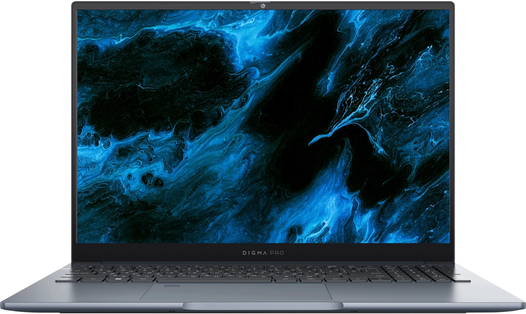 Ноутбук Digma Pro Pactos Core i7 1255U 16Gb SSD512Gb Intel Iris Xe graphics 16" IPS WUXGA (1920x1200) Windows 11 Pro dk.grey WiFi BT Cam 5500mAh (DN16P7-ADXW01)