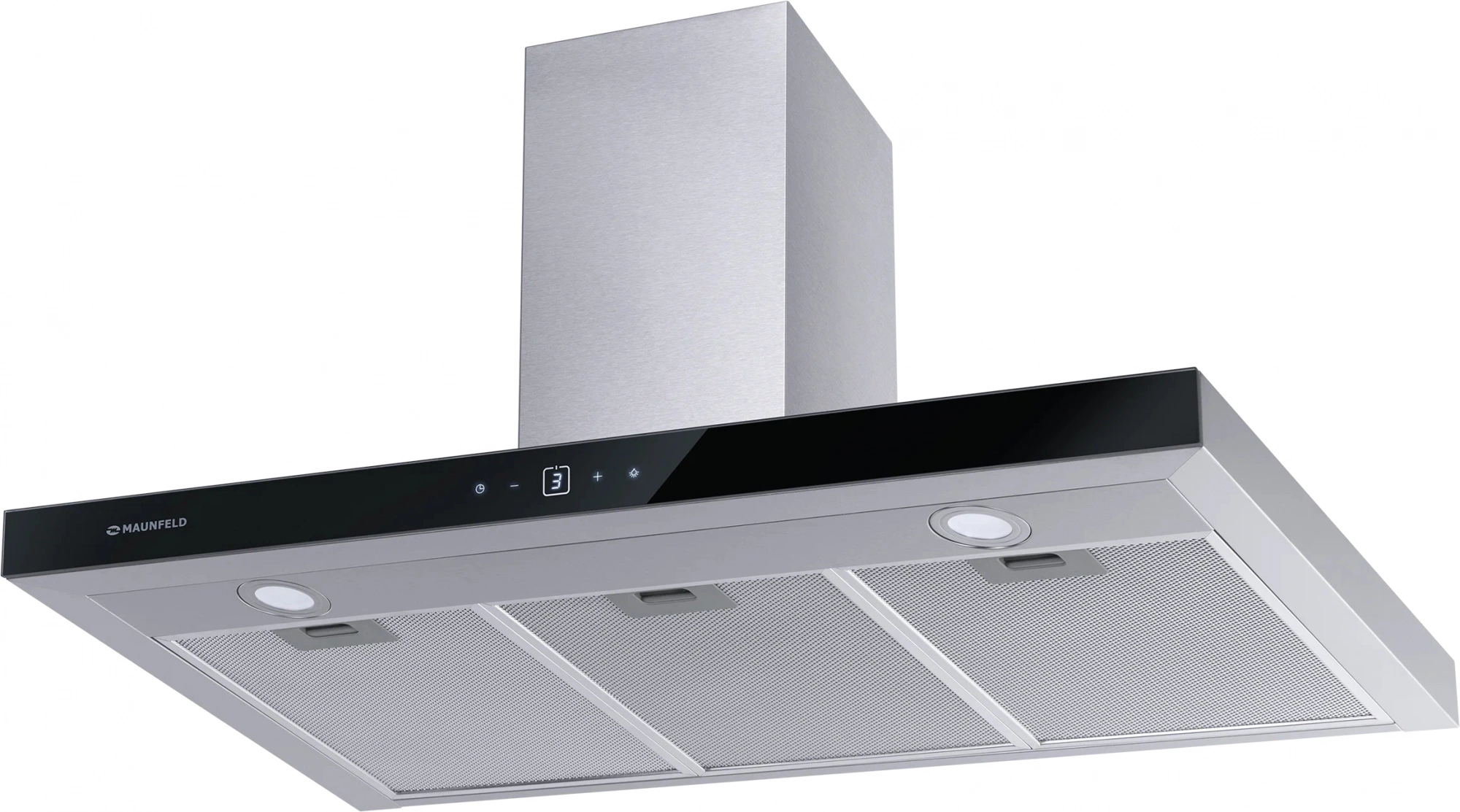 Вытяжка каминная Maunfeld Breeze 90 Inox нержавеющая сталь управление: сенсорное (1 мотор)