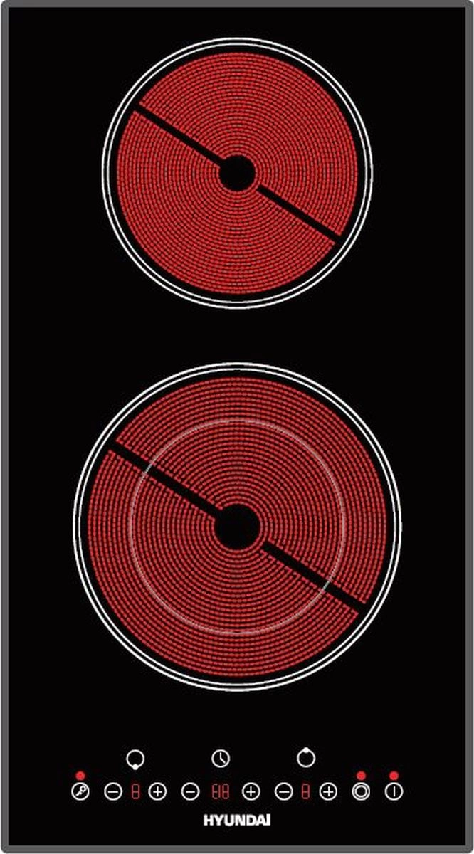 Варочная поверхность Hyundai HHE 3285 BG черный