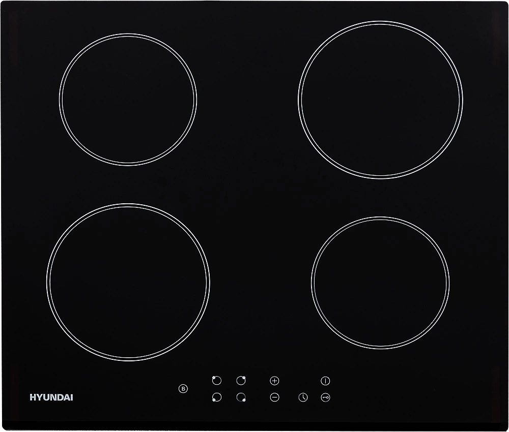 Индукционная варочная поверхность Hyundai HHI 6740 BG черный
