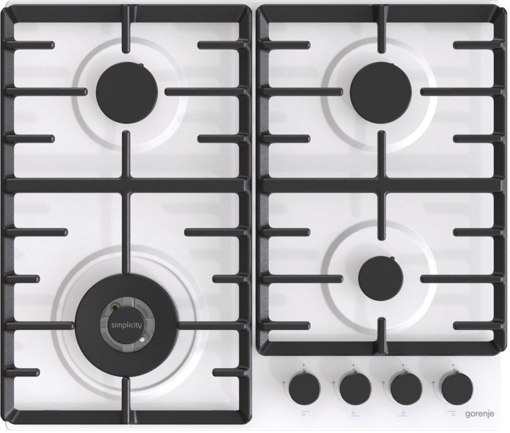 Газовая варочная поверхность Gorenje GW642SYW белый