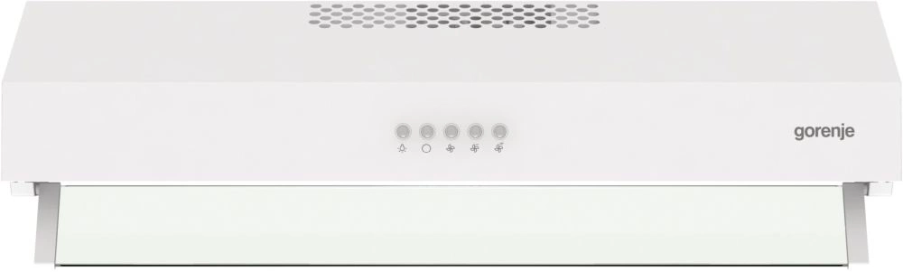 Вытяжка козырьковая Gorenje WHU529EW/M белый управление: кнопочное (1 мотор)