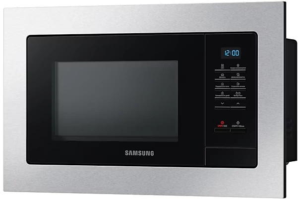 Микроволновая печь Samsung MS23A7013AT/BW 23л. 1150Вт черный (встраиваемая)